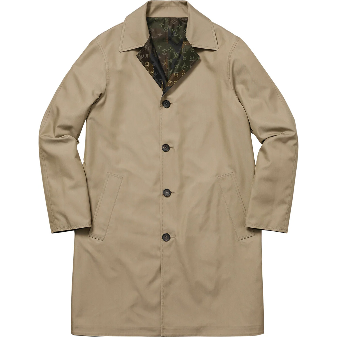 Louis Vuitton/Supreme Reversible Trench Coat view 3
